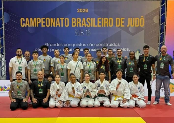 Nova geração do judô gaúcho conquista seis pódios no Brasileiro sub-15